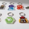 7 Cool Custom Shaped Keychains