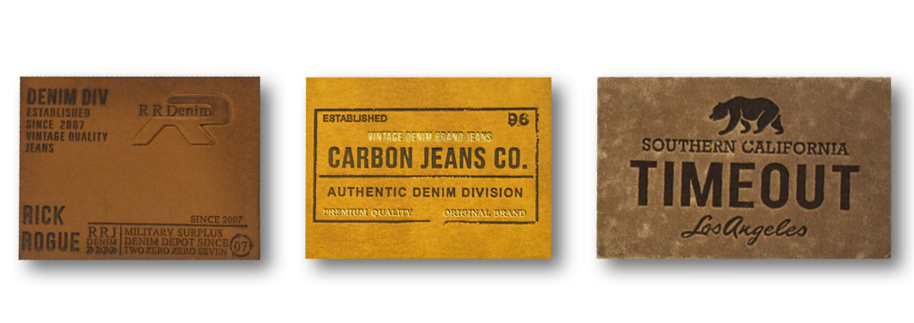 Leather labels
