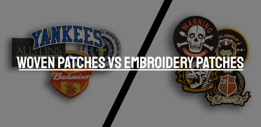 woven patch vs embroidered patch