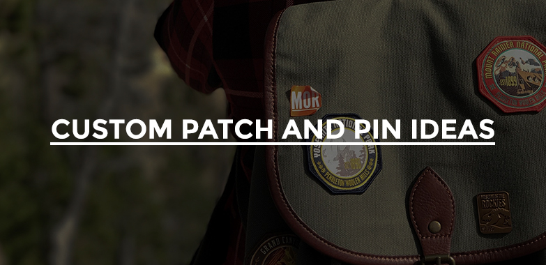 custon patch and pin ideas
