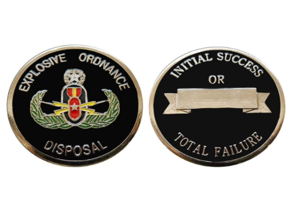 Military challenge coins have strong Recognition