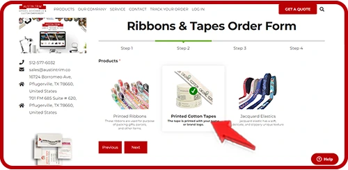 Custom Printed Tapes, Printed Cotton Tapes & More