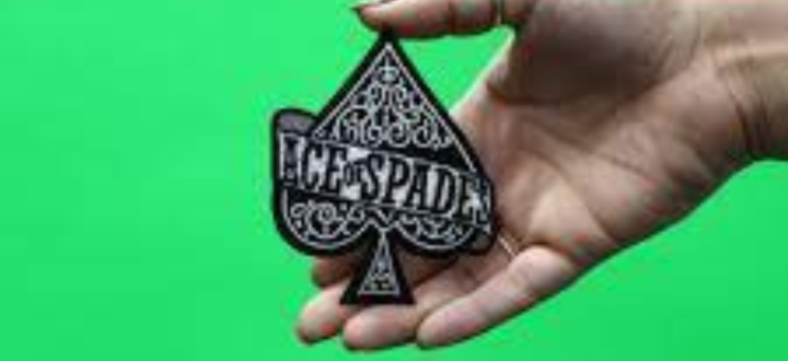 Ace of Spades Patches & Playing Card Patch Designs