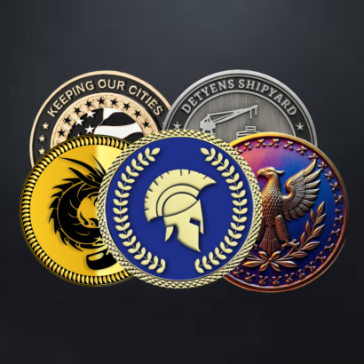 Soft Enamel Challenge Coin